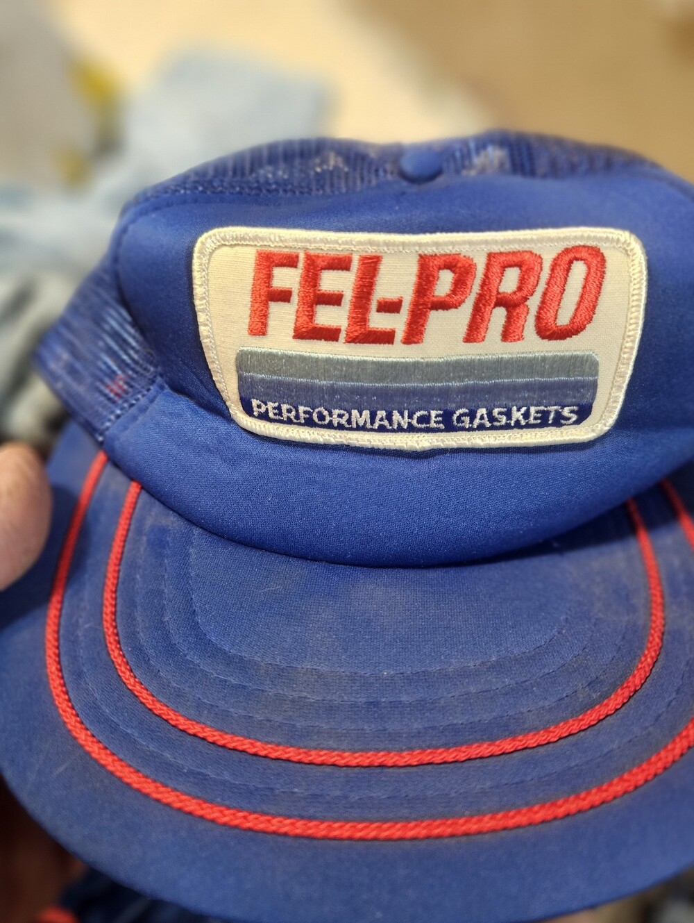 Vintage FELPRO Gasket Advertising Trucker Cap